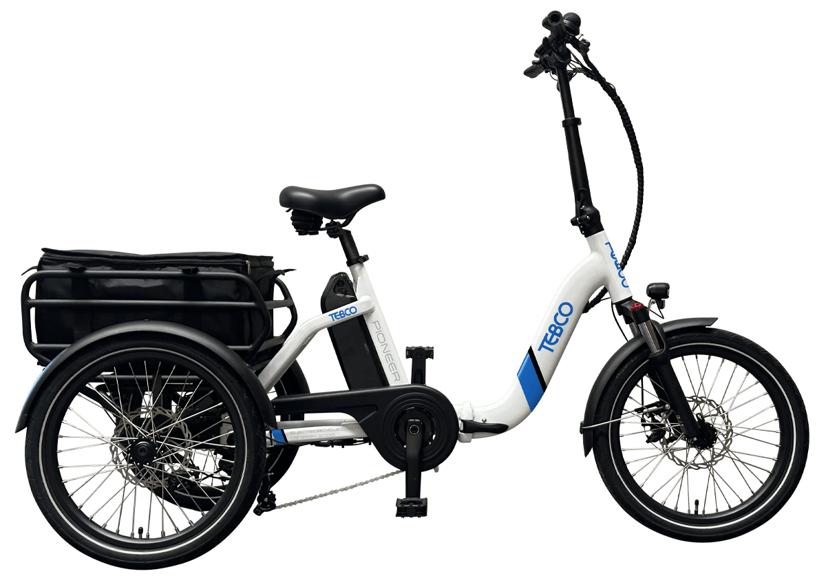 TEBCO PIONEER FOLDING TRICYCLE GYMPIE ELECTRIC BIKE